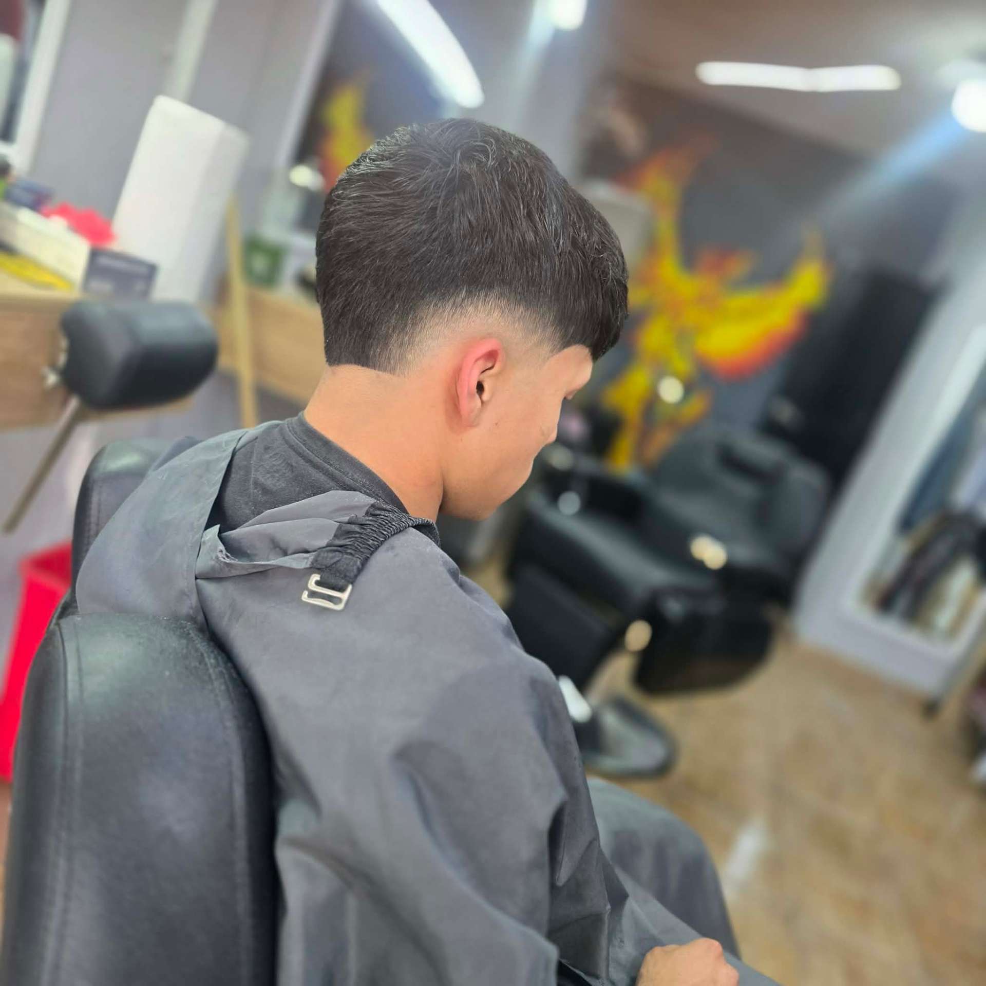 Ambiente real FENIX Barbería